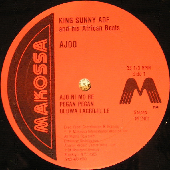 King Sunny Ade & His African Beats - Ajoo | Makossa (M 2401) - 3