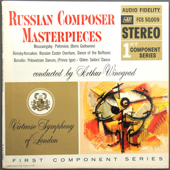 Arthur Winograd Conducting Virtuoso Symphony Of London - Russian Composer Masterpieces | Audio Fidelity (FCS 50,009)