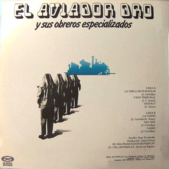 Aviador Dro - La Chica De Plexiglas / La Vision | Movieplay (05.2375/5) - 2