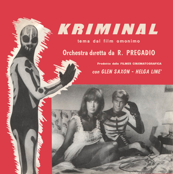 Romano Mussolini , Orchestra Roberto Pregadio , Antón García Abril - Kriminal / Il Cobra | Four Flies Records (FLIES 45-02)