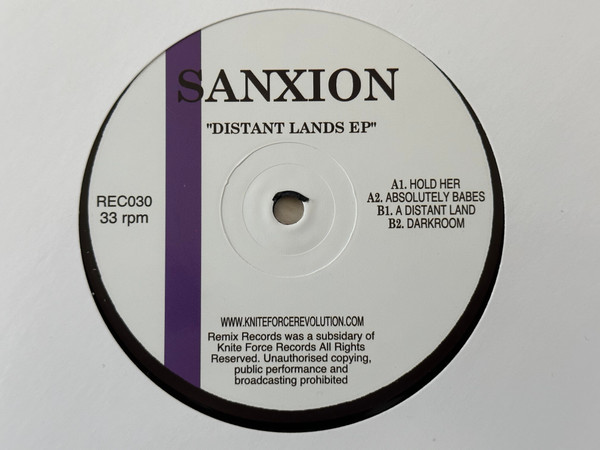 Sanxion - Distant Lands EP | Remix Records (REC030) - main