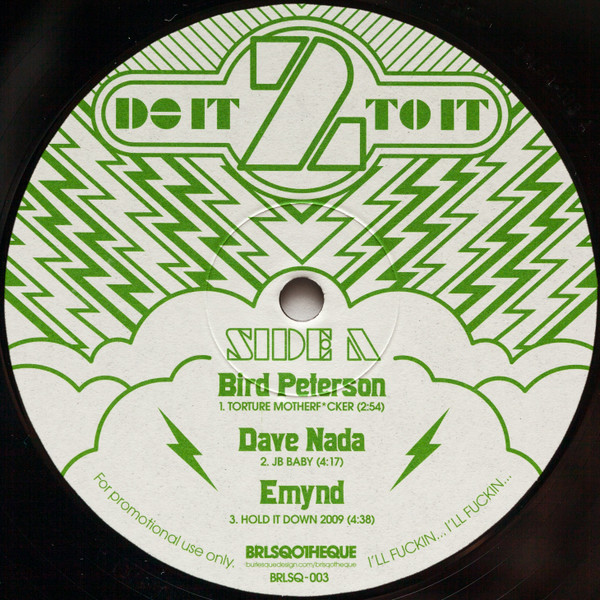 Various - Do It To It 2 | Burlesque Of North America (BRLSQ-003) - 2