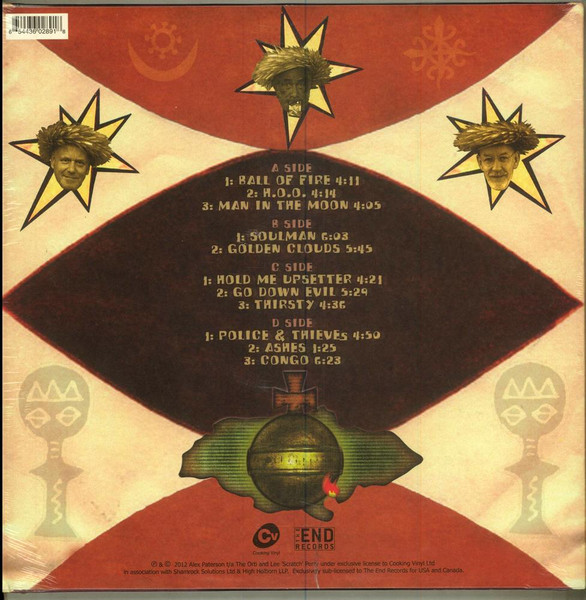 The Orb Featuring Lee Perry - The Orbserver In The Star House | The End Records (TE289-1) - 2 The Orb Featuring Lee Perry - The Orbserver In The Star House | The End Records (TE289-1) - 2