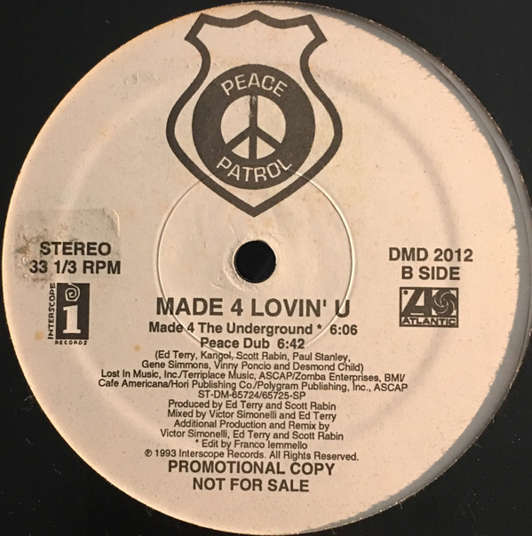 Peace Patrol - Made 4 Lovin' You | Interscope Records (DMD 2012)