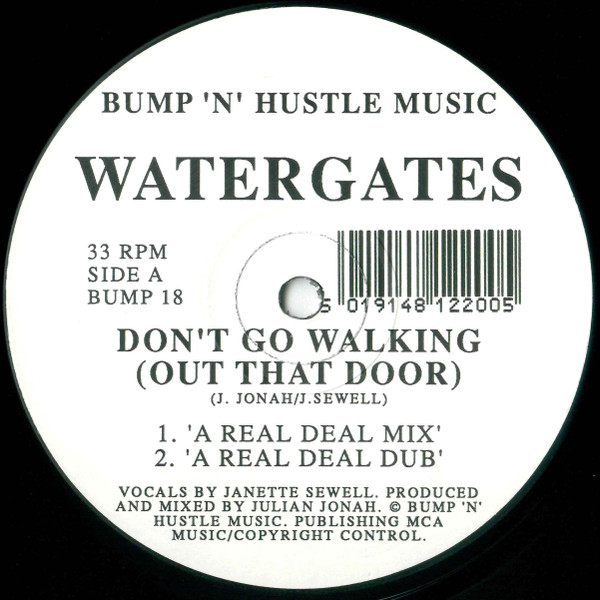 Watergates - Don't Go Walking (Out That Door) | Bump 'N' Hustle (BUMP 18) Watergates - Don't Go Walking (Out That Door) | Bump 'N' Hustle (BUMP 18)