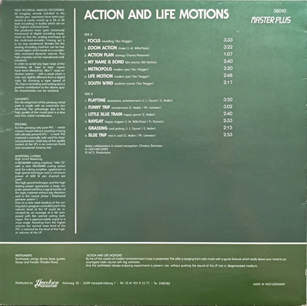 Various - Action And Life Motions | Master Plus (38010) - 2