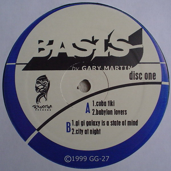 Gary Martin - Basis | Teknotika Records (GG-27) Gary Martin - Basis | Teknotika Records (GG-27)