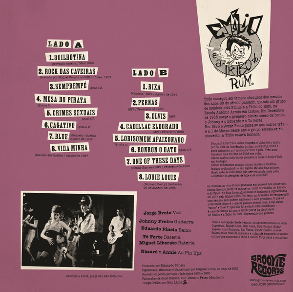 Emilio E A Tribo Do Rum - Emilio E A Tribo Do Rum | Groovie Records (ST GROO056LP) - 2