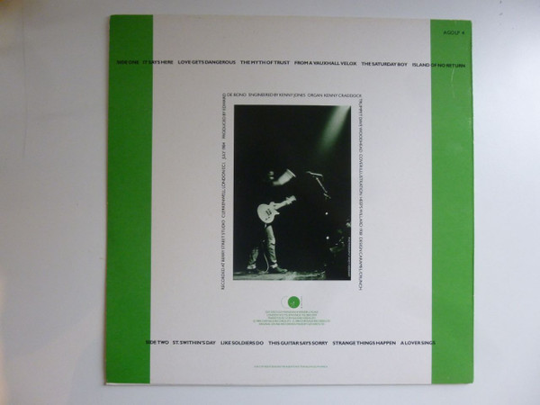 Billy Bragg - Brewing Up With Billy Bragg | Go! Discs (AGOLP 4) - 4