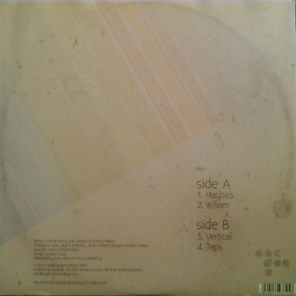 Mount Kimbie - Maybes EP | Hotflush Recordings (hf021) - 2