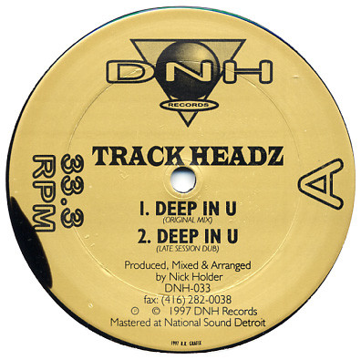 Trackheadz - Deep In U | DNH Records (DNH-033)