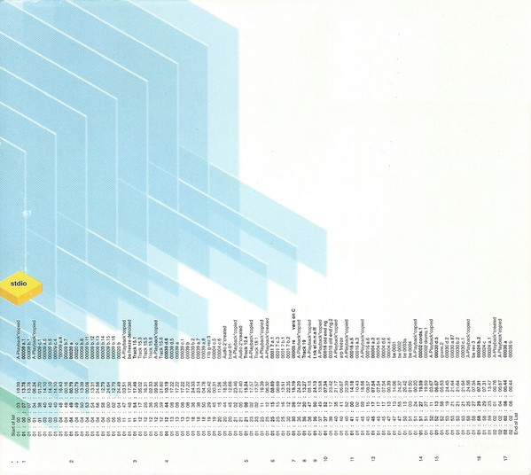 Snd - Stdio | Mille Plateaux (mp92)