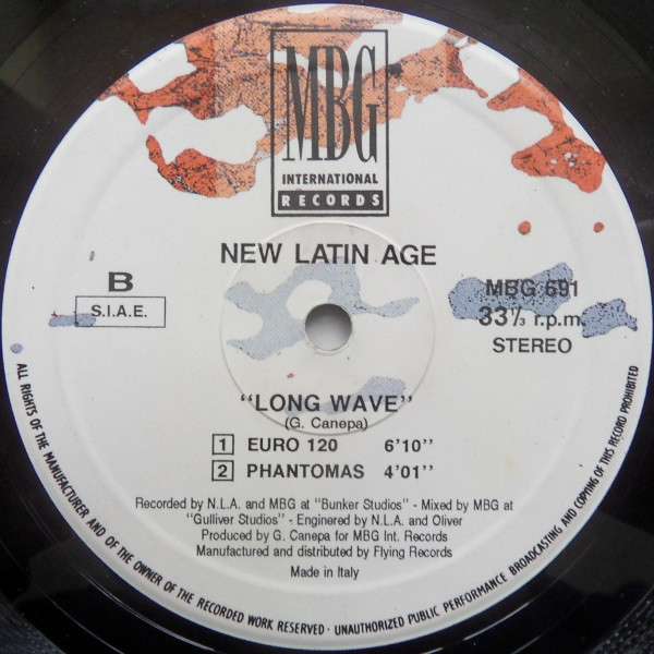 New Latin Age - Long Wave | MBG International Records (MBG 691) - 2 New Latin Age - Long Wave | MBG International Records (MBG 691) - 2