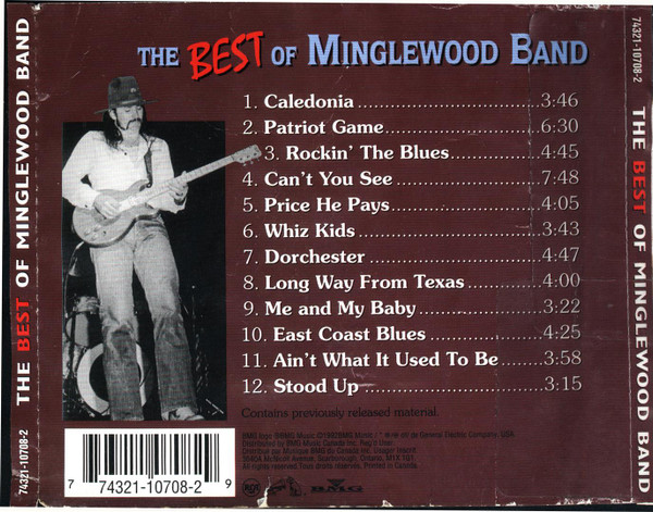 Minglewood Band - The Best Of Minglewood Band (One Caper After Another) | RCA (74321-10708-2) - 2