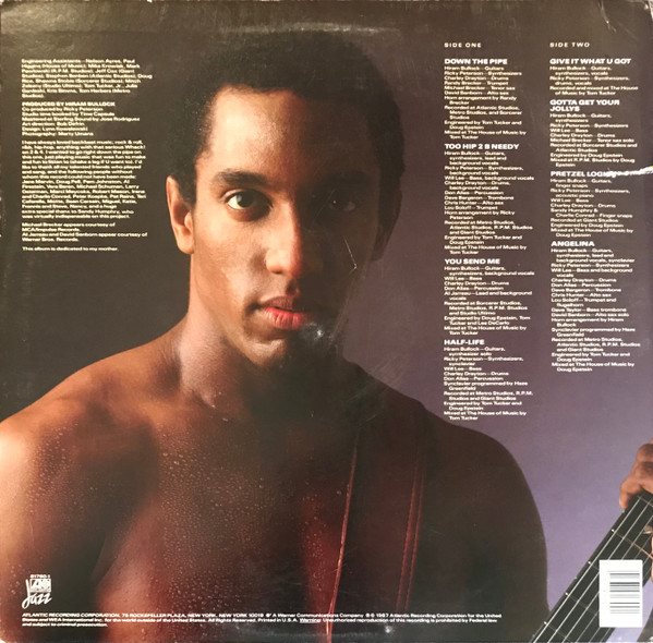 Hiram Bullock - Give It What U Got | Atlantic Jazz (81790-1) - 2