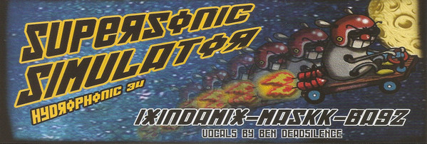 Ixindamix , Maskk , Bagz - Supersonic Simulator | Hydrophonic Records (HYDROPHONIC 34) - 3