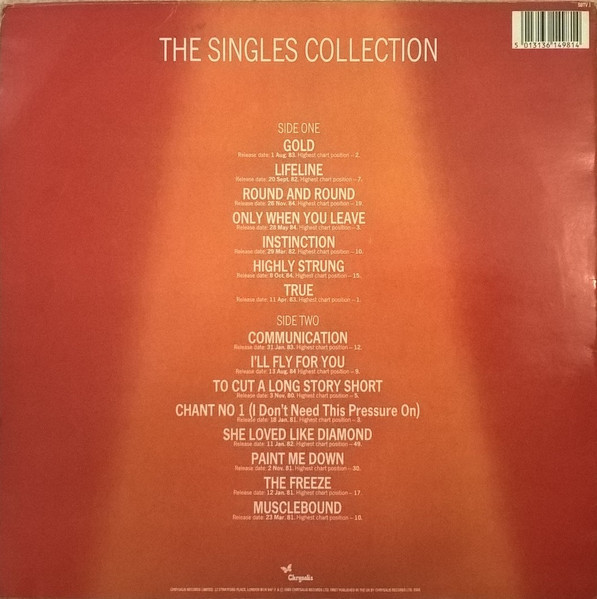 Spandau Ballet - The Singles Collection | Chrysalis (SBTV 1) - 2 Spandau Ballet - The Singles Collection | Chrysalis (SBTV 1) - 2