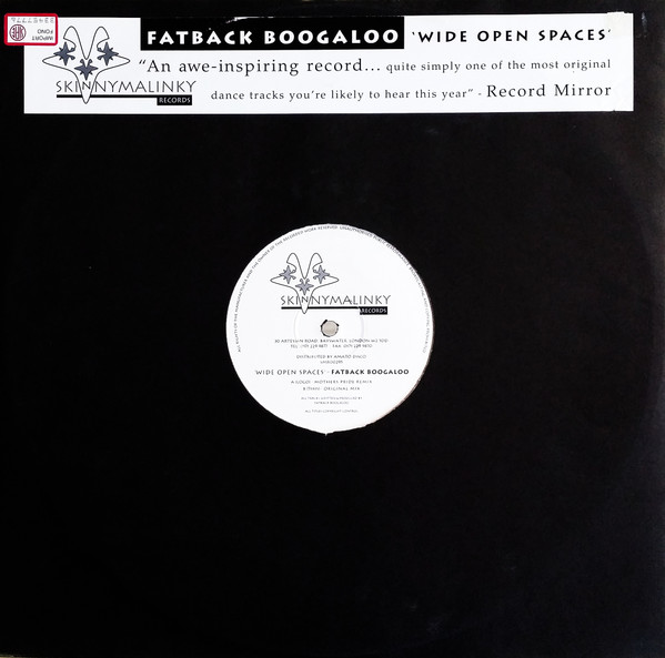 Fatback Boogaloo - Wide Open Spaces | Skinnymalinky Records (SMR00295) - main Fatback Boogaloo - Wide Open Spaces | Skinnymalinky Records (SMR00295) - main