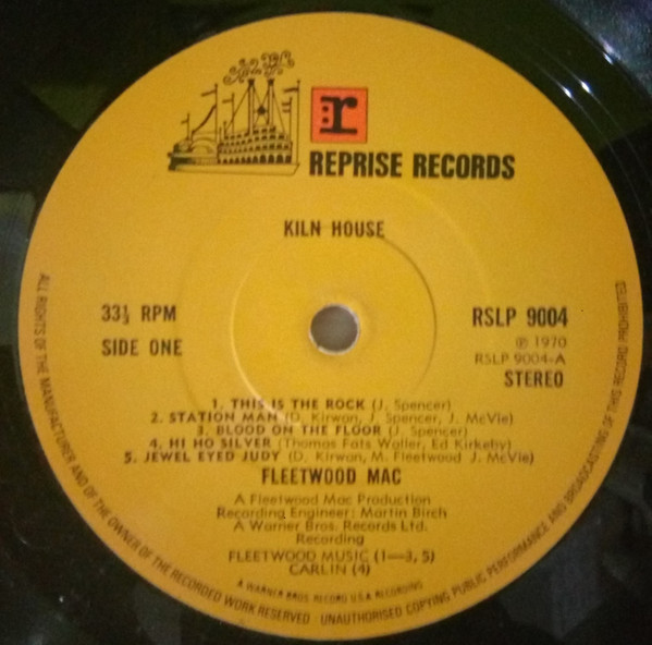 Fleetwood Mac - Kiln House | Reprise Records (RSLP 9004) - 4
