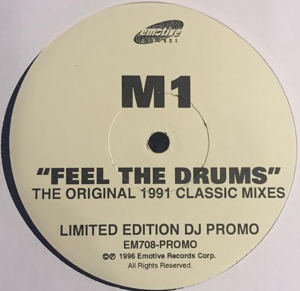 Urban Tribe / M1 - Salsa / Feel The Drums - The Original 1991 Classic Mixes | Emotive Records (EM 786-PROMO) - 2