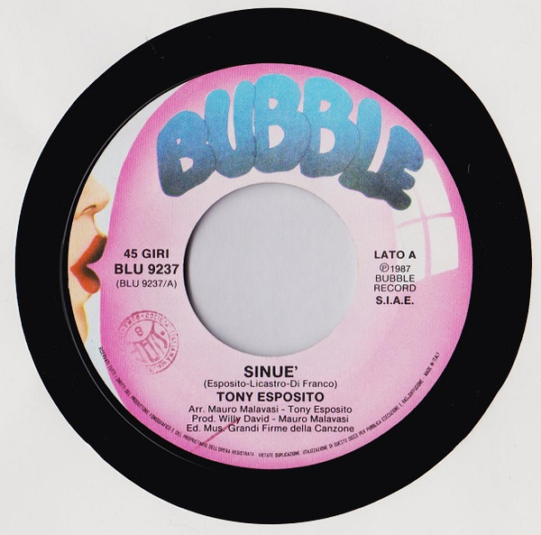 Tony Esposito - Sinuè | Bubble (BLU 9237) - 3