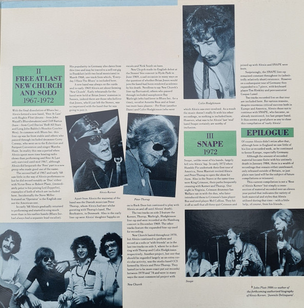Alexis Korner - Alexis Korner And... 1961 - 1972 | Castle Communications (CCSLP 150) - 3