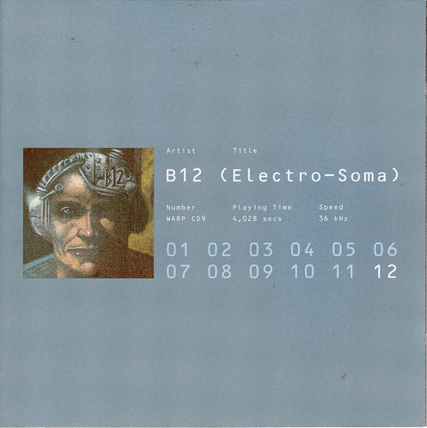 B12 - Electro-Soma | Warp Records (WARP CD9)