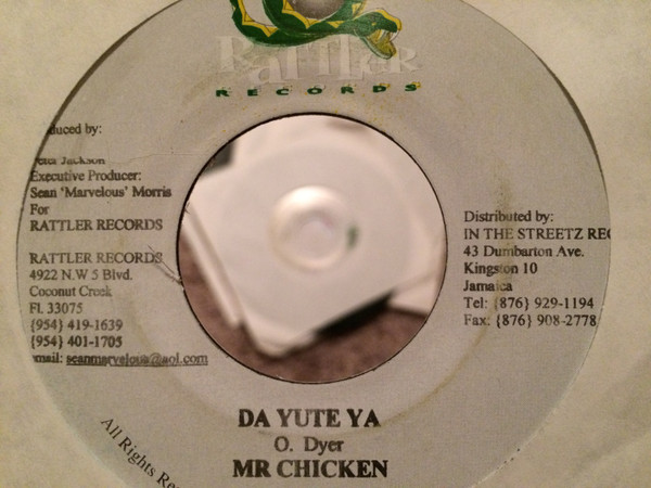 Mr. Vegas / Mr. Chicken - Gal Feel Like / Da Yute Ya | Rattler Records (none) - 2