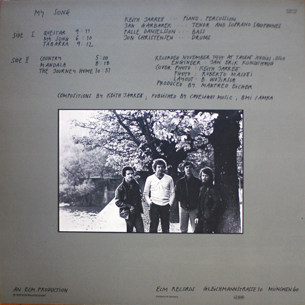 Keith Jarrett - My Song | ECM Records (ECM 1115) - 2