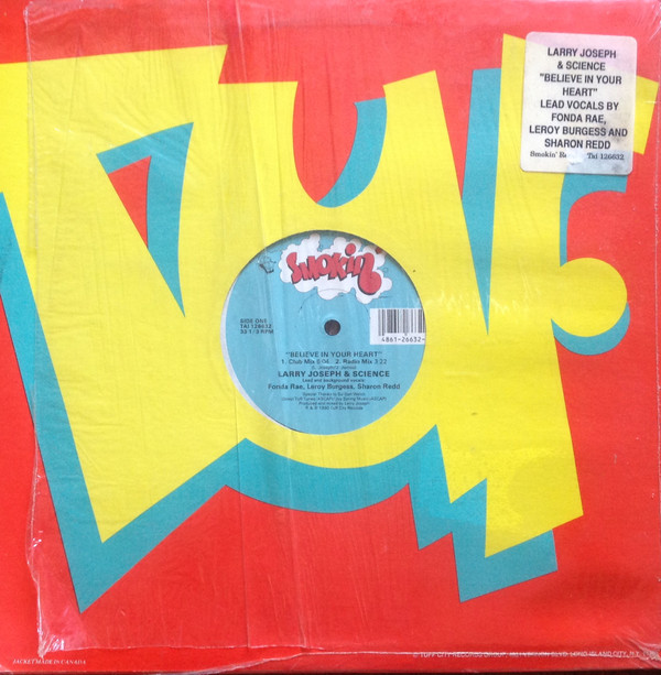 Larry Joseph & Science - Believe In Your Heart | Smokin' (TAI 126632) - main Larry Joseph & Science - Believe In Your Heart | Smokin' (TAI 126632) - main