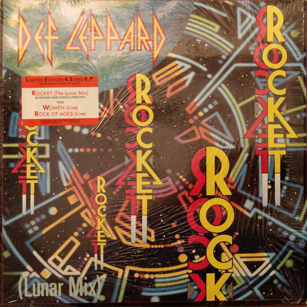 Def Leppard - Rocket (Lunar Mix) (EP - Limited Edition) [Vinyl] | Vertigo (872 614-1) - 2