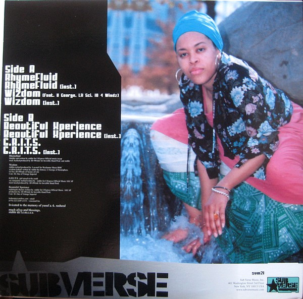 Stahhr - Rhyme Fluid | Sub Verse Music (SVM21) - 2