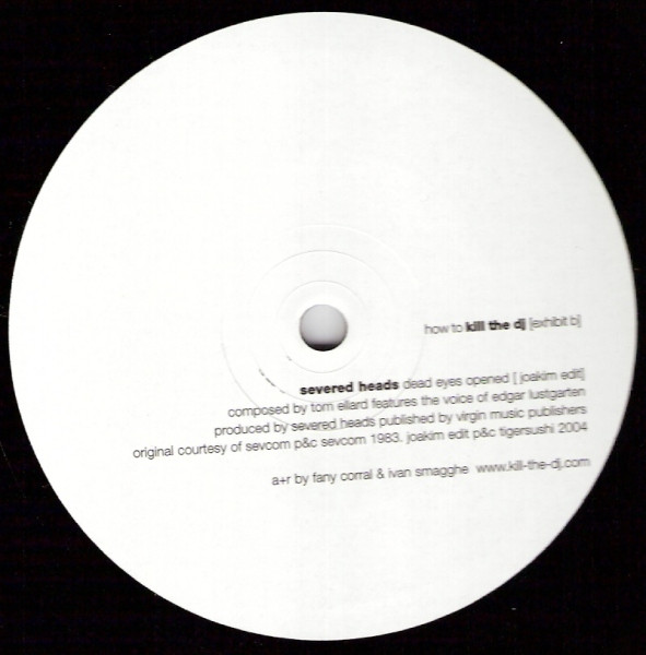 Various - How To Kill The DJ [Exhibit B] | Kill The DJ Records (TSKT 001) - 4