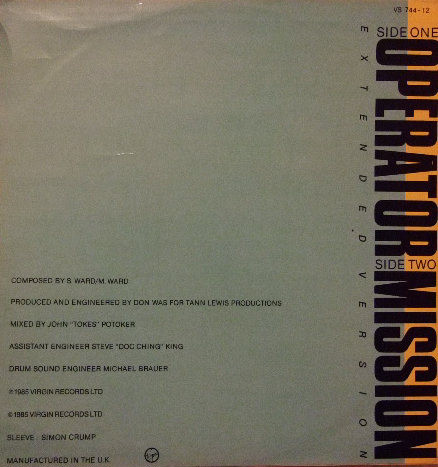 Floy Joy - Operator Operator | Virgin (VS 744 - 12)