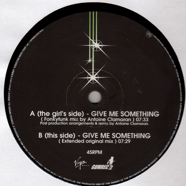 David Guetta - Give Me Something | Virgin (7243 5 47006 6 8) - 3