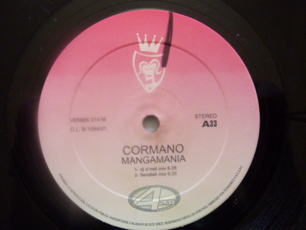 Cormano - Mangamania | Vendetta Records (VENMX 314 M) - 3 Cormano - Mangamania | Vendetta Records (VENMX 314 M) - 3