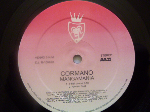 Cormano - Mangamania | Vendetta Records (VENMX 314 M) - 4 Cormano - Mangamania | Vendetta Records (VENMX 314 M) - 4
