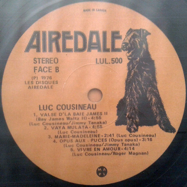 Luc Cousineau - Luc Cousineau | Airedale (LUL 500) - 4