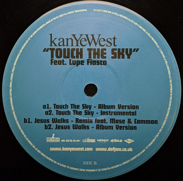 Kanye West Feat. Lupe Fiasco - Touch The Sky | Roc-A-Fella Records (9852116) - 4