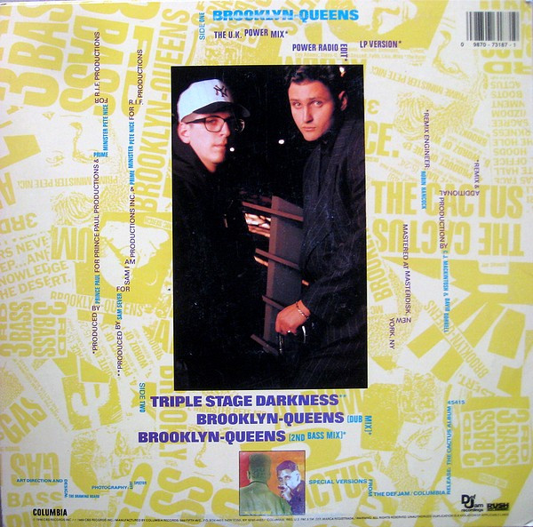 3rd Bass - Brooklyn-Queens | Def Jam Recordings (44-73187) - 2 3rd Bass - Brooklyn-Queens | Def Jam Recordings (44-73187) - 2