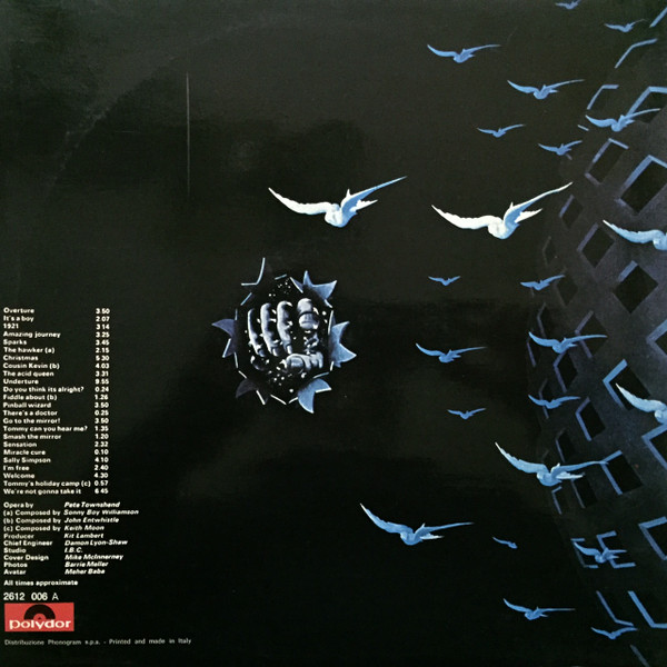 The Who - Tommy | Polydor (2612 006 A) - 4 The Who - Tommy | Polydor (2612 006 A) - 4