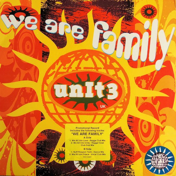 Unit 3 UK - We Are Family | RCA (RDCD62069-1)