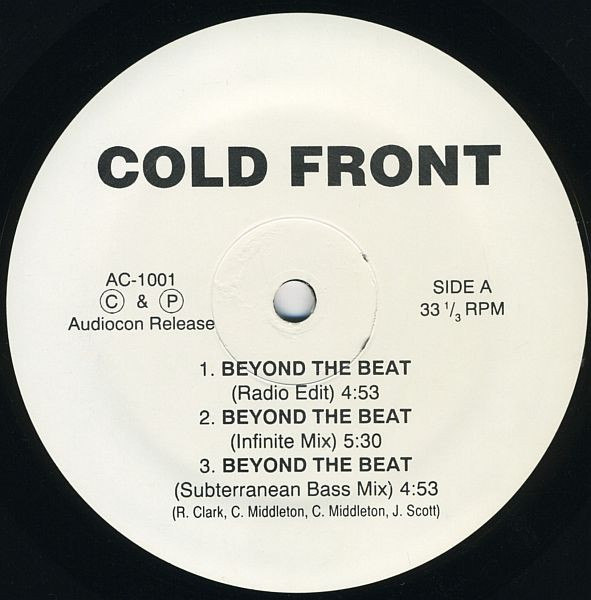 Cold Front - Beyond The Beat | Audiocon Release (AC-1001)