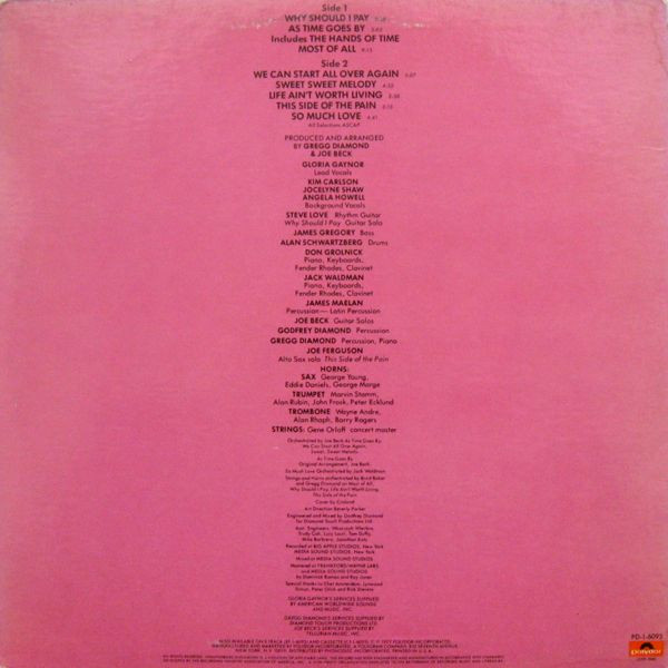 Gloria Gaynor - Glorious | Polydor (PD-1-6095) - 2