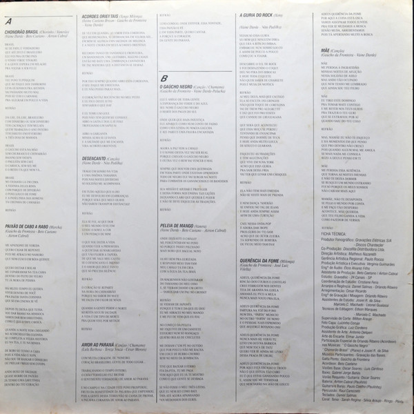 Gaúcho Da Fronteira - Acordes Orientais | GEL Chantecler (2.07.405.337) - 4