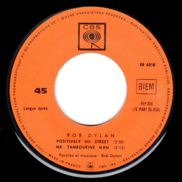 Bob Dylan - Positively 4th Street | CBS (EP 6210) - 3