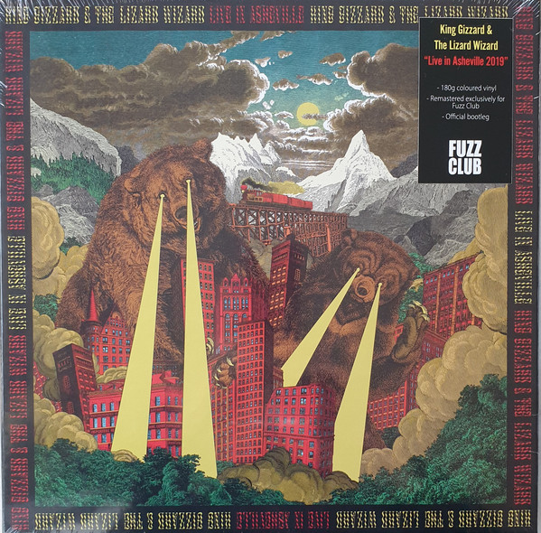 King Gizzard And The Lizard Wizard - Live In Asheville 2019 | Fuzz Club Records (FC156LP-C)