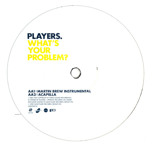 Players - What's Your Problem? | Discotheque (DQNTW018) - 3