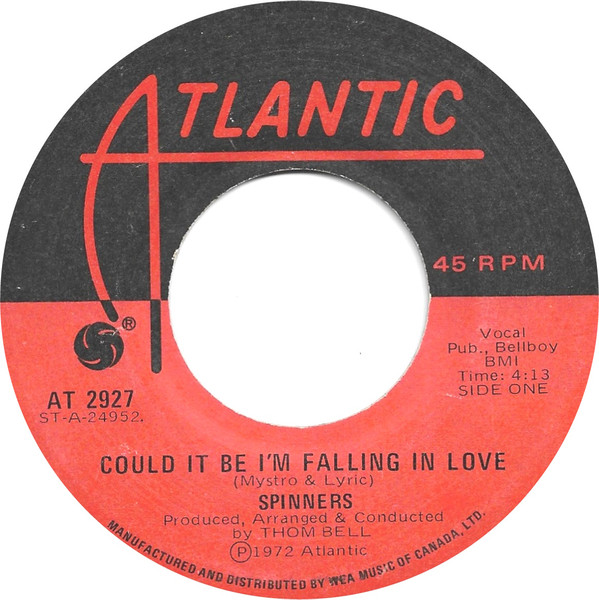 Spinners - Could It Be I'm Falling In Love | Atlantic (AT 2927) - main