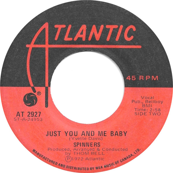 Spinners - Could It Be I'm Falling In Love | Atlantic (AT 2927) - 2